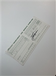 Jack Nicklaus Signed 1986 Masters Tournament Official Scorecard JSA ALOA