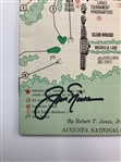 Jack Nicklaus Signed 1972 Masters Tournament Spectator Guide JSA ALOA