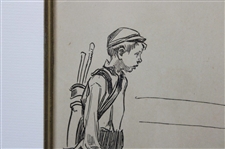 1897 Life Publishing Company Is A Caddy Always Necessary - Framed