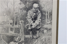 1895 Life Publishing Company Golf Is Not The Only Game On Earth - Framed