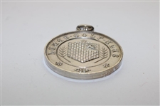 1898 Lewes Golf Club Sterling Silver Medal Won by B. J. Saunders