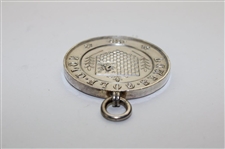 1898 Lewes Golf Club Sterling Silver Medal Won by B. J. Saunders