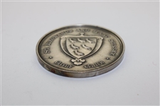 1916 St. Leonards And East Sussex Golf Club CM Sterling Silver Medal Won by Lt. L.V E.J.