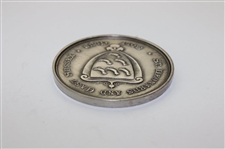 1916 St. Leonards And East Sussex Golf Club CM Sterling Silver Medal Won by Lt. L.V E.J.