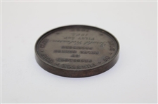 1904 Isle Of Purbeck GC Pilot Cup Medal Presented by President Ralph Bankes to Winner Gerald Robinson 