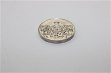 1921 Cheshire Union Of Golf Clubs Runner Up Medal Won by I. Sidebottom