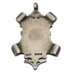 1913 Sterling Silver Shield Medal with J Byrne made by Haseler