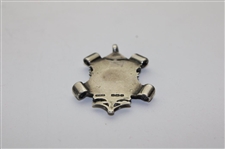 1913 Sterling Silver Shield Medal with J Byrne made by Haseler