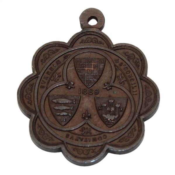 Walton Heath Golf Club Unmarked Medal