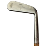 Burke Stainless Steel Blade Putter with Hickory Shaft for B.H. Dyas Co. Los Angeles
