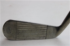 Burke Stainless Steel Blade Putter with Hickory Shaft for B.H. Dyas Co. Los Angeles