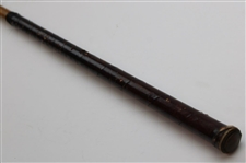 Burke Stainless Steel Blade Putter with Hickory Shaft for B.H. Dyas Co. Los Angeles