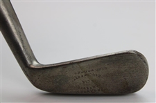 Antique George Forrester Earlsferry Smooth Face Putting Cleek Hickory Shaft Golf Club