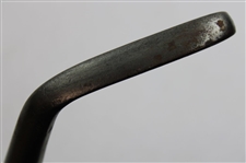 Antique George Forrester Earlsferry Smooth Face Putting Cleek Hickory Shaft Golf Club