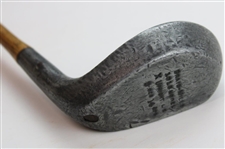 Standard Golf Co. Braid-Mills 1915 Model Aluminum Mallet Putter with Hickory ShaftStandard Golf Co. Braid-Mills 1915 Model Aluminum Mallet Putter with Hickory Shaft