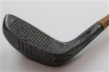 Standard Golf Co. Braid-Mills 1915 Model Aluminum Mallet Putter with Hickory ShaftStandard Golf Co. Braid-Mills 1915 Model Aluminum Mallet Putter with Hickory Shaft