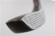 Standard Golf Co. Braid-Mills 1915 Model Aluminum Mallet Putter with Hickory ShaftStandard Golf Co. Braid-Mills 1915 Model Aluminum Mallet Putter with Hickory Shaft
