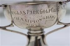 1913 Douglas Park Golf Club Championship Sterling Silver Trophy Won by James A. McGlashan