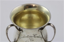 1907 Onwentsia Handicap vs Bogey Sterling Silver Trophy Cup July 13th