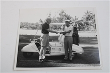 Ten (10) Chi Chi Rodriguez Wire/Press/Original Photos