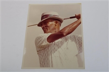 Ten (10) Chi Chi Rodriguez Wire/Press/Original Photos