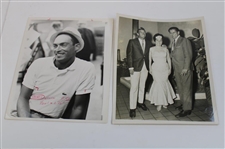 Ten (10) Chi Chi Rodriguez Wire/Press/Original Photos