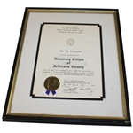 Four (4) Chi Chi Plaques/Awards - Honorary Citizen, Appointment of Mayorship & more