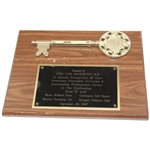 Three (3) Chi Chi Awards/Plaques - Honorary Georgia Citizen, Westlake Louisiana & more