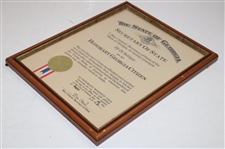 Three (3) Chi Chi Awards/Plaques - Honorary Georgia Citizen, Westlake Louisiana & more
