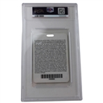 2013 Farmers Insurance Open Marshall Badge Tiger Woods -PGA Win #75 Jan 21-27 Torrey Pines PSA VG-EX 4