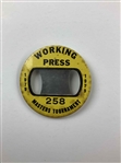 A Collection of Masters Tournament Official Credential Pinback Badges 1979-1991