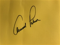 Arnold Palmer Signed 1960 U.S. Open at Cherry Hills Commemorative 18th Hole Flag JSA ALOA