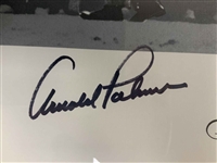 Arnold Palmer Signed 1960 U.S. Open Sequence Print Arnold Palmer Drives the Number 1 Green JSA ALOA