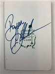 Bryson Dechambeau Signed Augusta National Golf Club Scorecard JSA ALOA