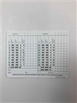 Bryson Dechambeau Signed Augusta National Golf Club Scorecard JSA ALOA