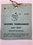 Undated Masters Tournament Daily Ticket Signed by McCord & Weiskopf JSA ALOA