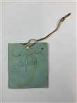 Undated Masters Tournament Daily Ticket Signed by McCord & Weiskopf JSA ALOA