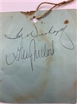 Undated Masters Tournament Daily Ticket Signed by McCord & Weiskopf JSA ALOA