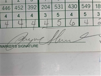 Payne Stewart and Mark Brooks Signed 1994 The Memorial Tournament Official Scorecard