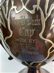 1912 Sterling on Bronze Trophy Binghamton Country Club 