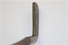 Antique Slazenger and Sons Centraject Brass Blade Putter