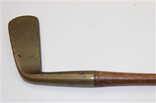 Antique Slazenger and Sons Centraject Brass Blade Putter