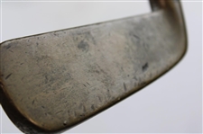 Antique Slazenger and Sons Centraject Brass Blade Putter