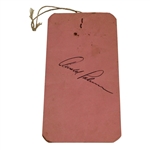 Arnold Palmer Signed 1961 Arnold Palmer vs Sam Snead Golf Exhibition Ticket #649 JSA ALOA