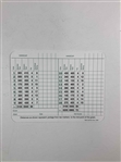 Tom Watson Signed Augusta National GC Scorecard JSA ALOA