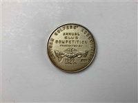 1959 Artisan Golfers Association Sterling Silver Annual Club Competition Medal