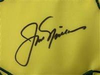 Jack Nicklaus Signed 2017 Masters Tournament Embroidered Flag JSA ALOA