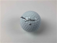 Jack Nicklaus Signed Masters Logo Golf Ball JSA ALOA
