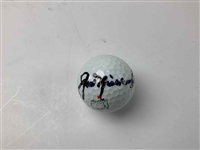 Jack Nicklaus Signed Masters Logo Golf Ball JSA ALOA