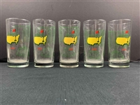 Twenty Five (25) Masters Tournament Commemorative Drinking Glasses